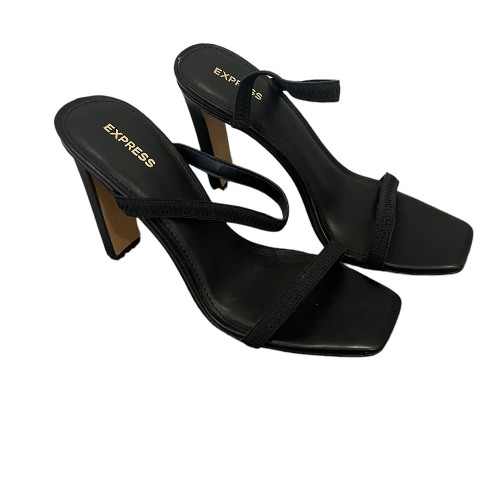 Express strappy heels